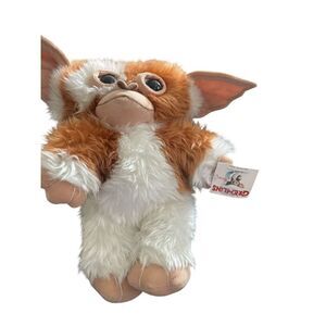 New Gizmo Brown White Warner Bros Nanco Gremlins Stuffed Animal Plush 12"